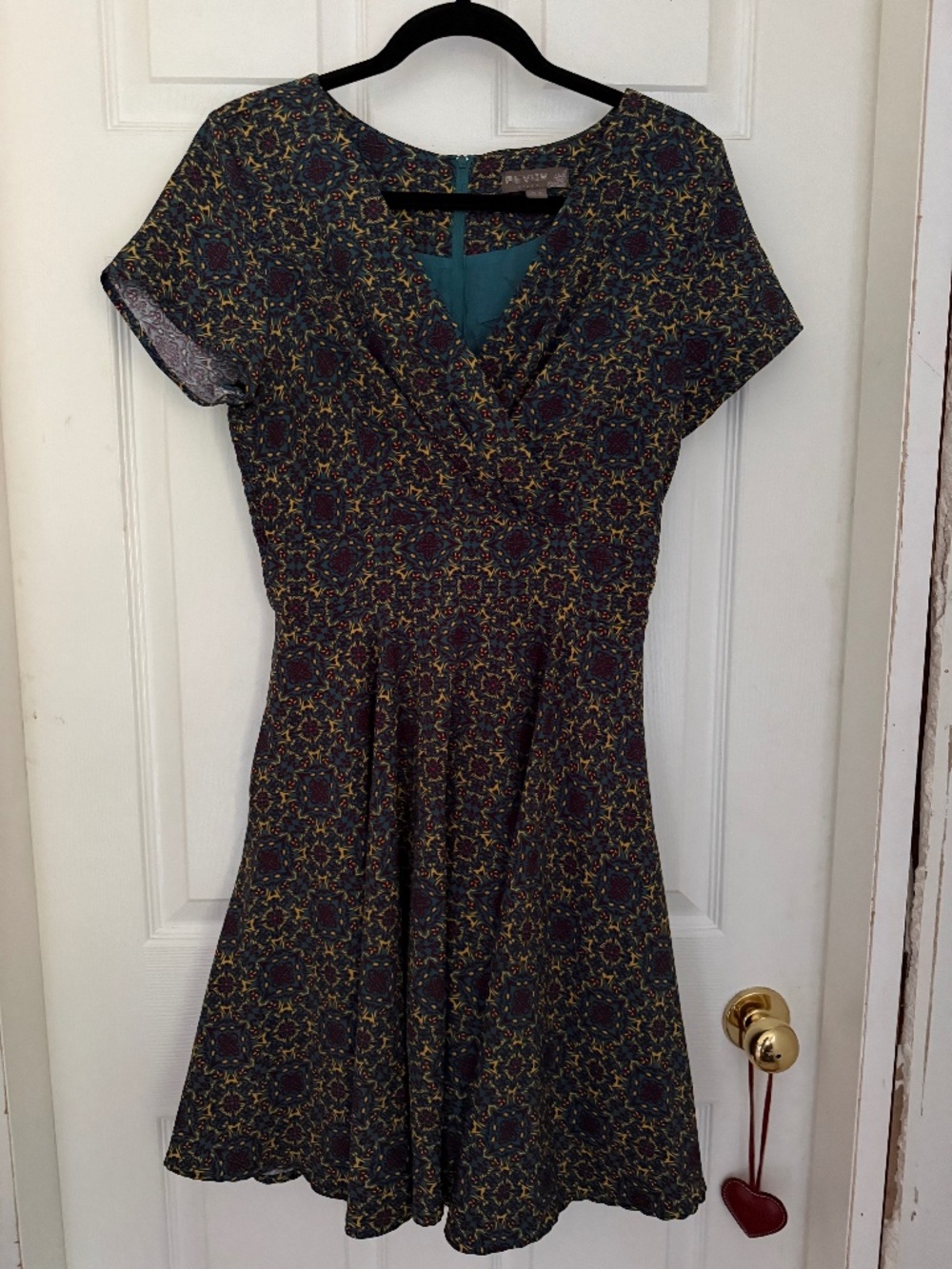 Fever Empire-waist dress - size 8